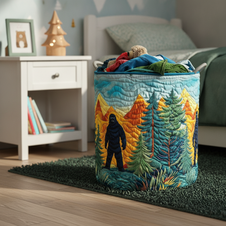 Mountain Trail Sasquatch Laundry Basket