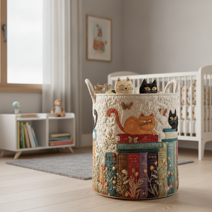 Cat Parade Laundry Basket