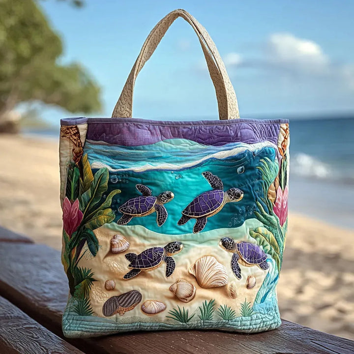 Vintage Bag "Sea Turtles" — Ocean