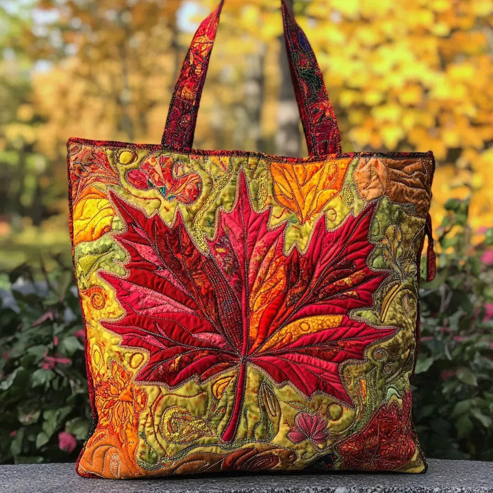 Vintage Handbag "Maple Leaf" — Autumn