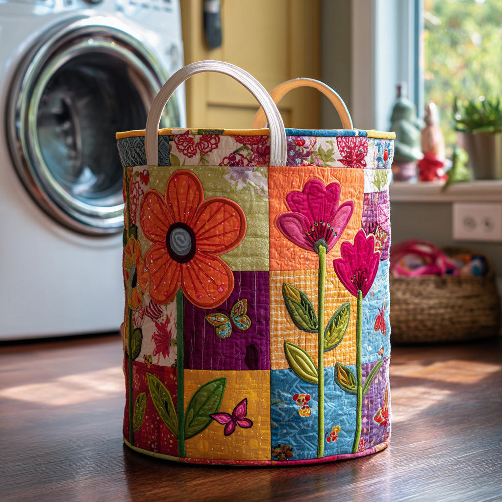Boho Path Laundry Basket