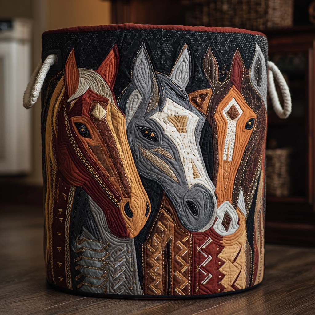 Mountain Trot Laundry Basket