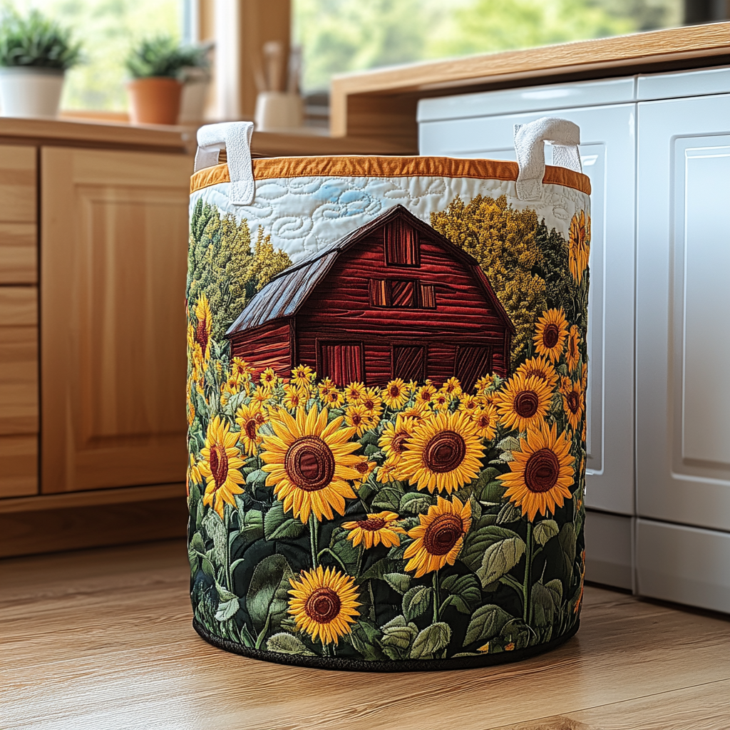Sunflower Barn Laundry Basket