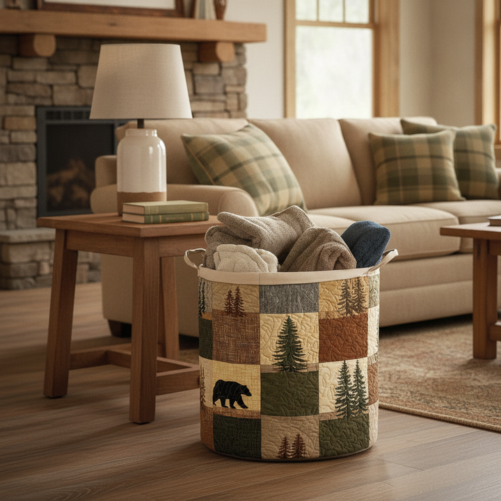 Woodland Patch Laundry Basket