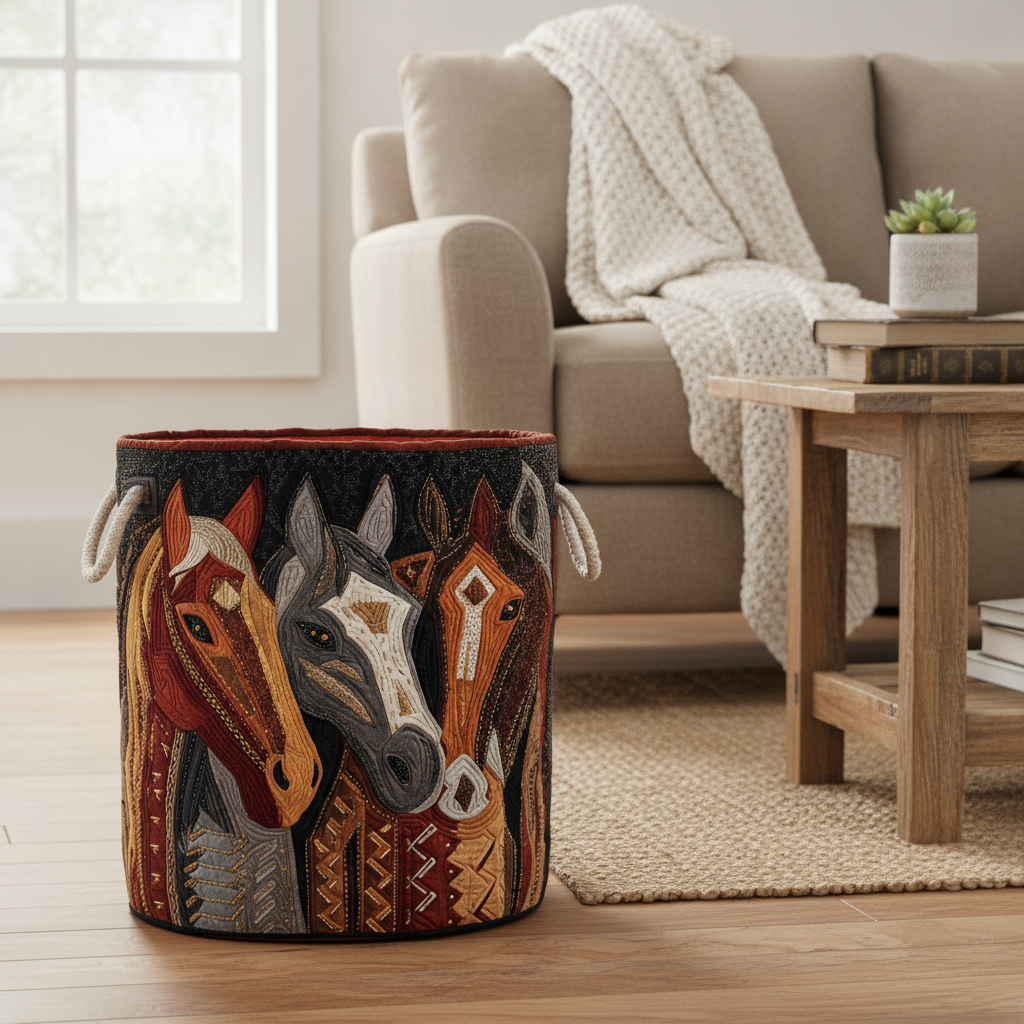 Mountain Trot Laundry Basket