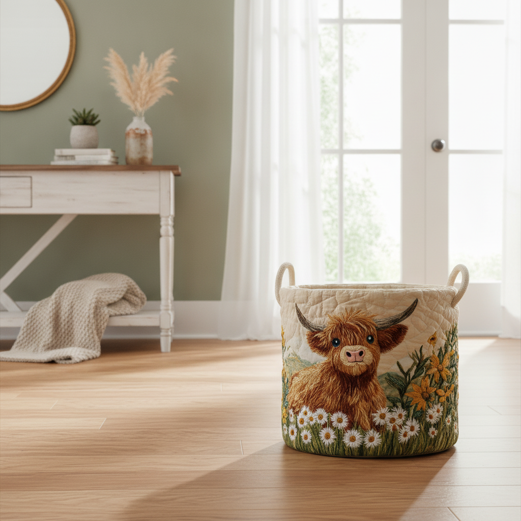 Highland Charm Laundry Basket