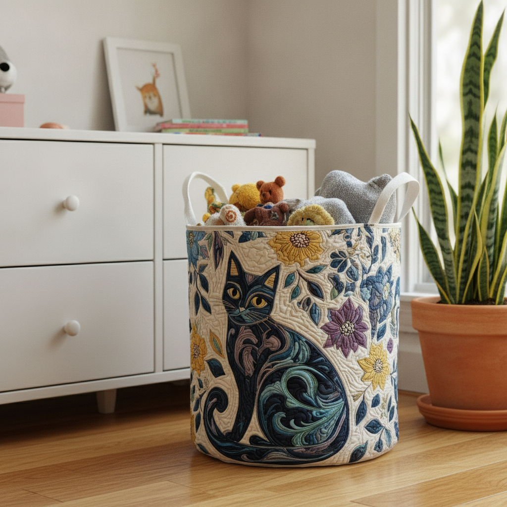 The Nine Lives League Laundry Basket